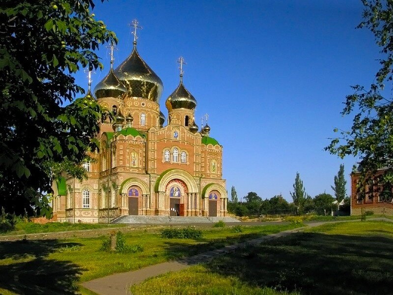 Деревянная Церковь Луганск